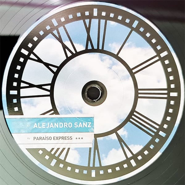 Alejandro Sanz Paraíso Express Vinilo3