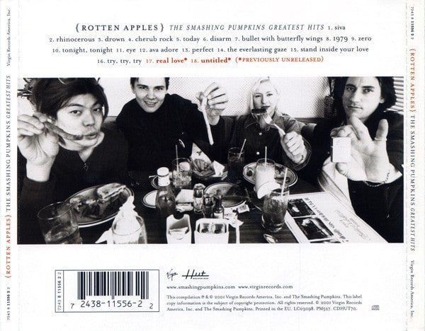 The Smashing Pumpkins Rotten Apples, Greatest Hits Cd2
