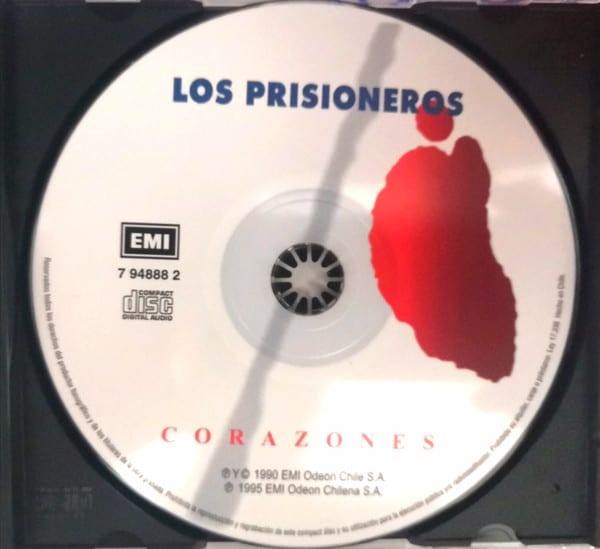 Los Prisioneros Corazones Nuevo Y Sellado CD3