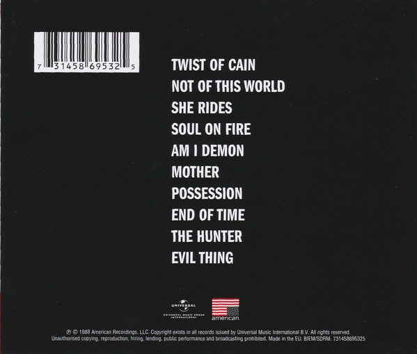 DANZIG DANZIG 1 Cd2