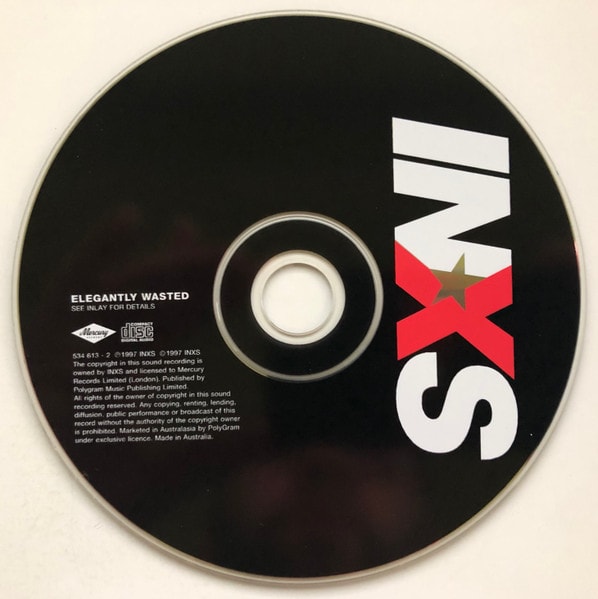 INXS Elegantly Wasted Cd3