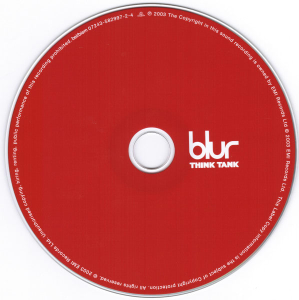 Blur Think Tank Cd3