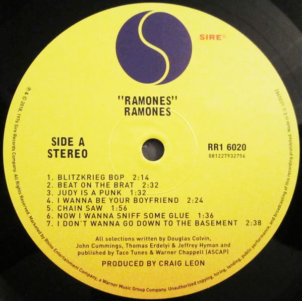 Ramones Ramones Vinilo4