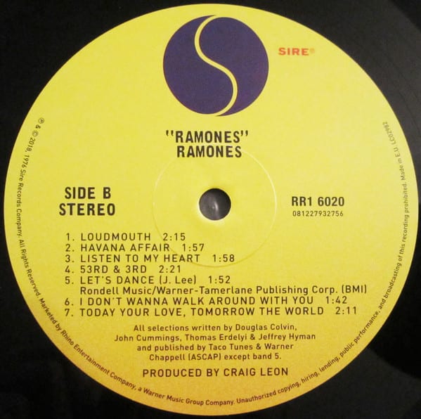 Ramones Ramones Vinilo5