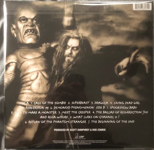 Rob Zombie Hellbilly Deluxe Vinilo2