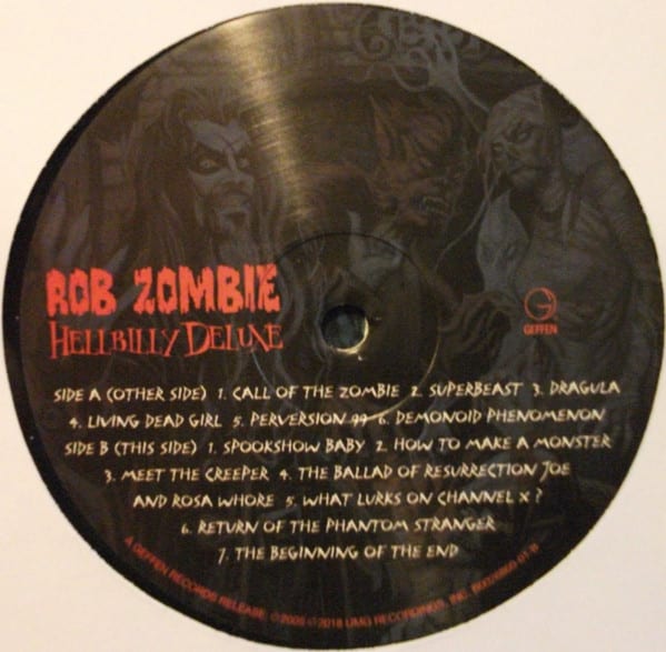 Rob Zombie Hellbilly Deluxe Vinilo3