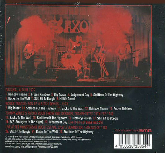 Saxon Saxon Cd2