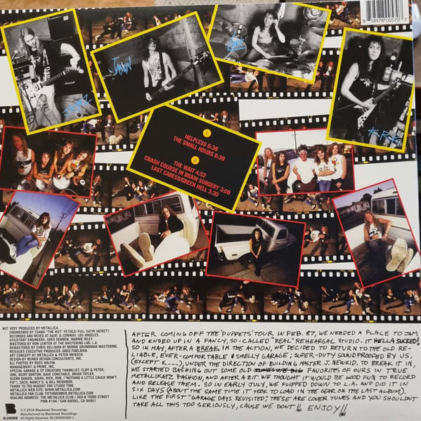 METALLICA GARAGE DAYS RE-REVISITED (REMASTERED) Vinilo2