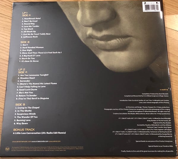 Elvis Presley 30 Hits #1 (2lp´s) Vinilo2