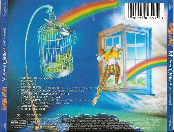 Marillion Misplaced Childhood Cd1