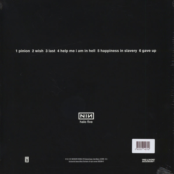 Vinilo NINE INCH NAILS BROKEN (180G/LP/7INCH)1