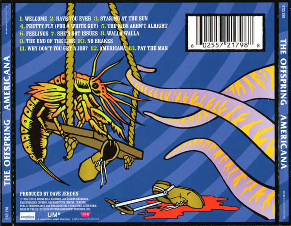 The Offspring - Americana Nuevo Y Sellado CD2