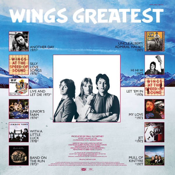 Wings Wings Greatest Vinilo1