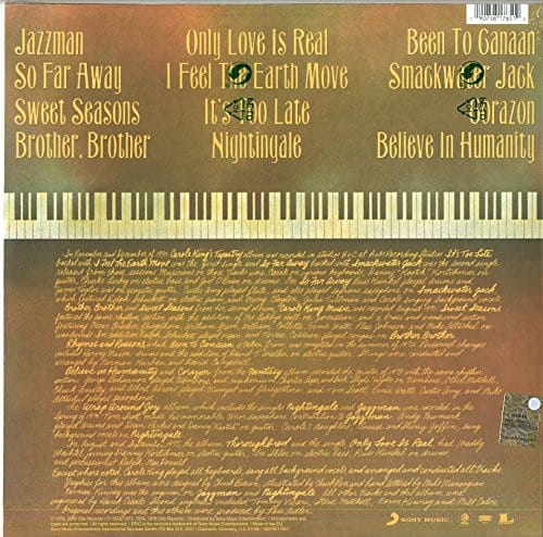 Carole King Her Greatest Hits (Songs Of Long Ago) Vinilo1