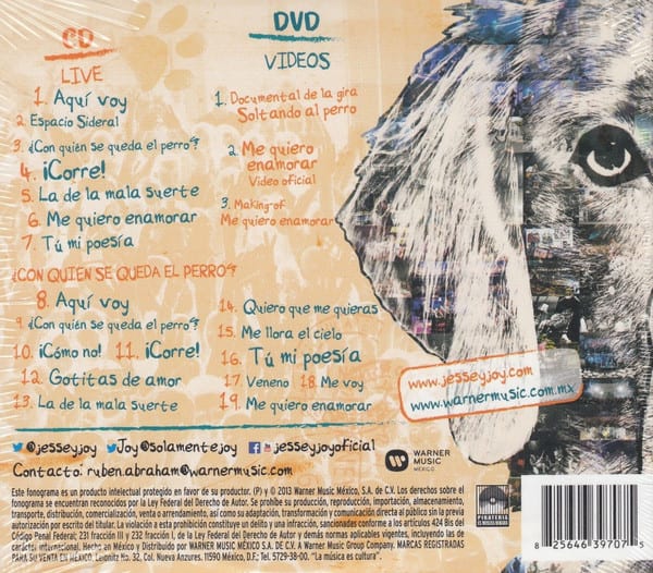 Jesse & Joy Soltando Al Perro Cd2