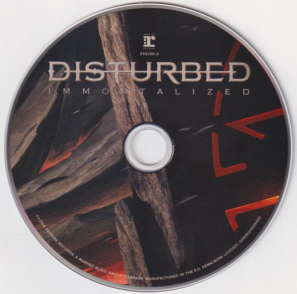 Disturbed Immortalized Nuevo Y Sellado CD3