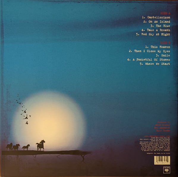 David Gilmour On An Island Vinilo1