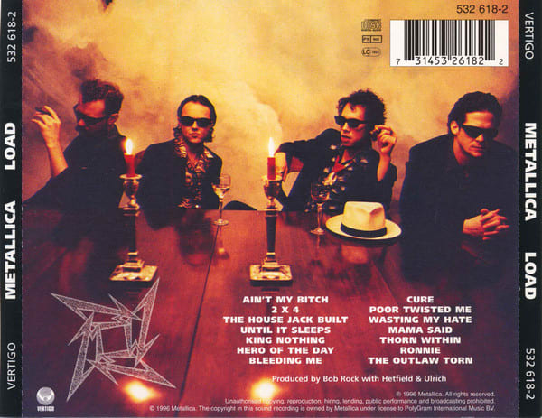 Metallica Load Cd2