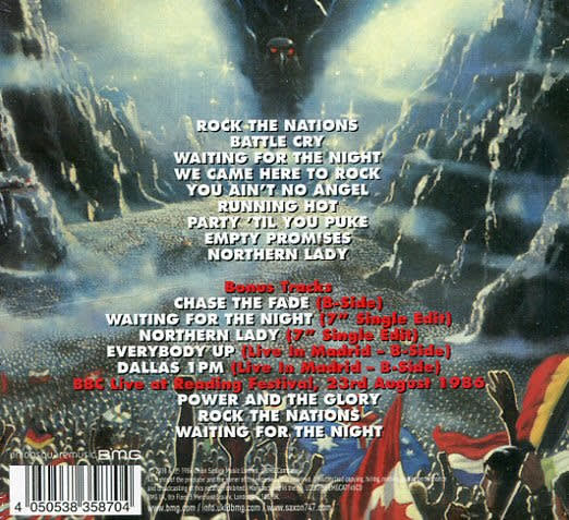 Saxon Rock the Nations Cd2