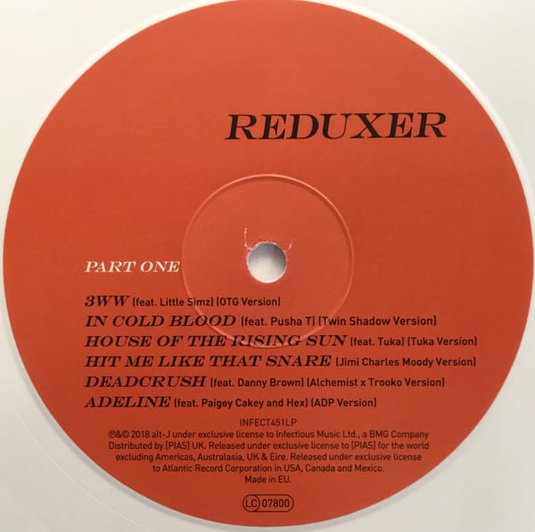 Alt-j Reduxer Vinilo3
