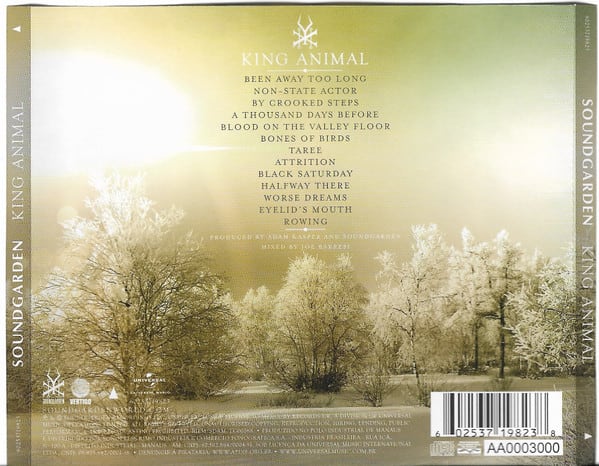 Soundgarden King Animal Cd2