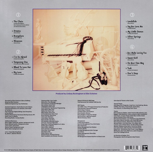 Fleetwood Mac The Dance Nuevo Sellado vinilo2
