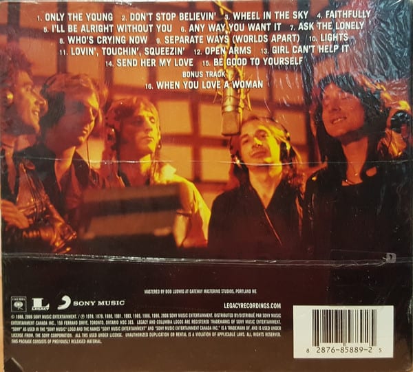 Journey Greatest Hits Cd1