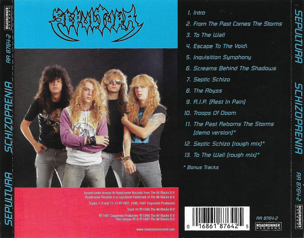 Sepultura Schizophrenia CD2