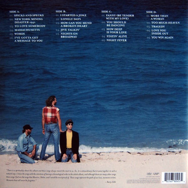 Bee Gees Timeless The All Time Greatest 2 Lp Vinilo2