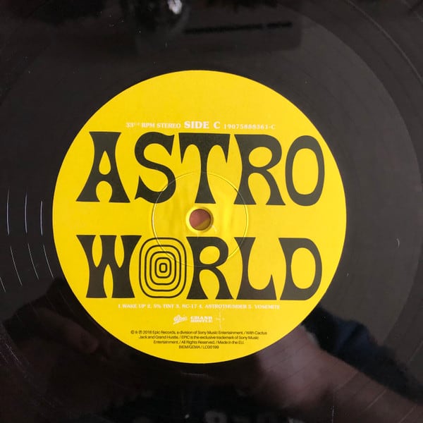 Travis Scott Astroworld Nuevo Y Sellado Vinilo5