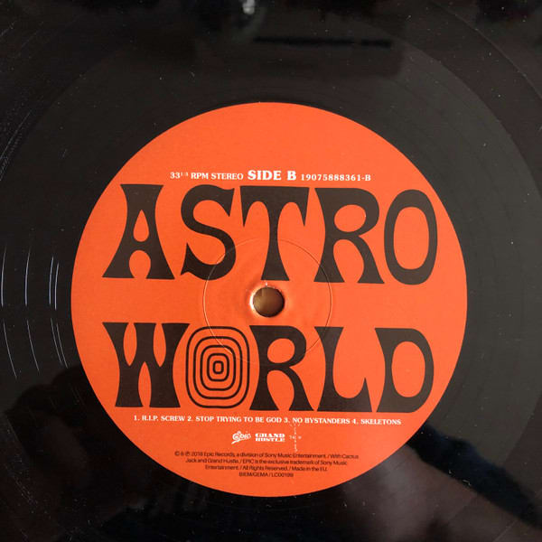 Travis Scott Astroworld Nuevo Y Sellado Vinilo4