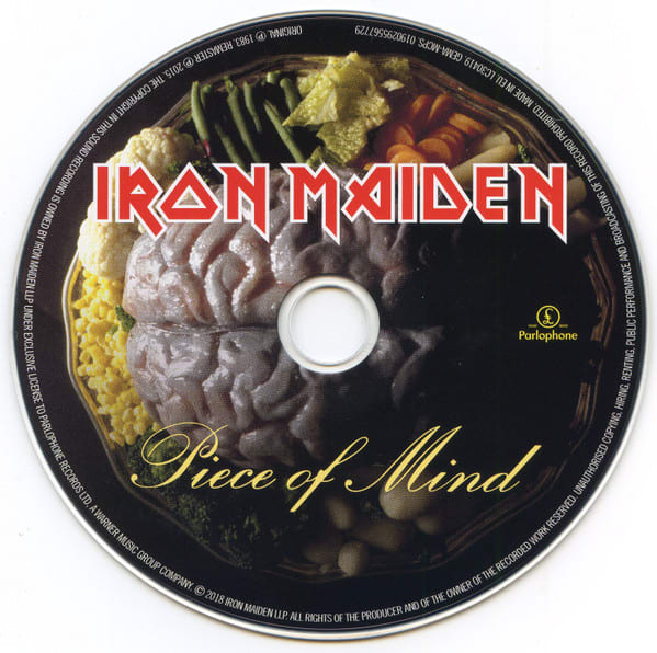 Cd Iron Maiden Piece Of Mind3