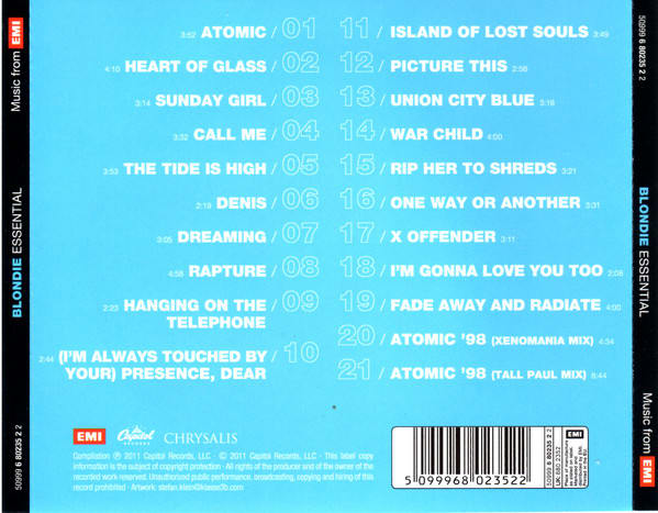 Blondie Essential Cd2