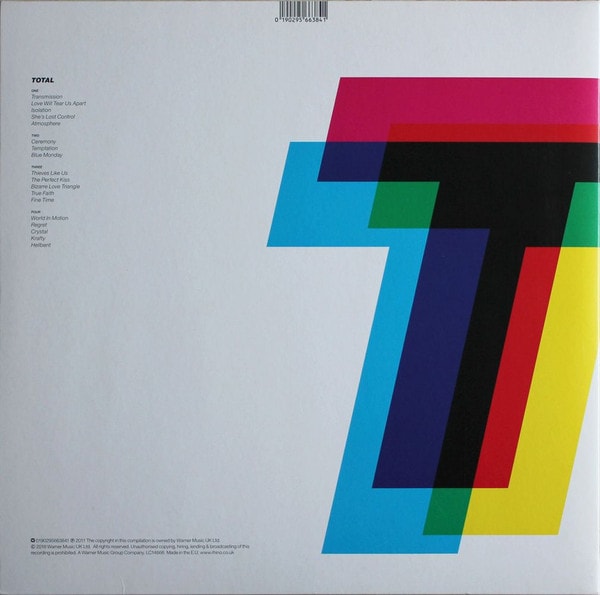 New Order /Joy Division Total From Joy Division To New Order Vinilo1