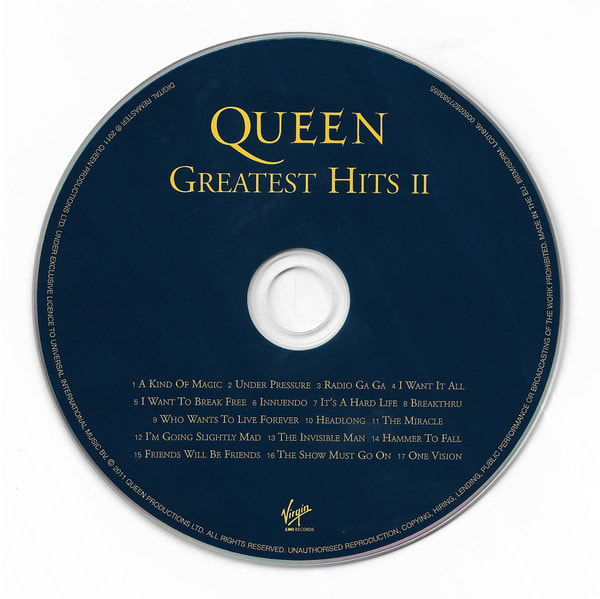 Boxset Queen Platinum Collection Greatest Hits 1, 2 & 3 cd8