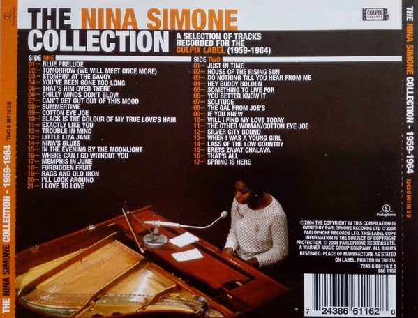 Nina Simone The Nina Simone Collection A Selection Of Tracks Recorded For The Colpix Label (1959 CD2