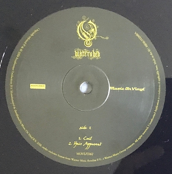 OPETH WATERSHED (LIMITED/180G) Vinilo3