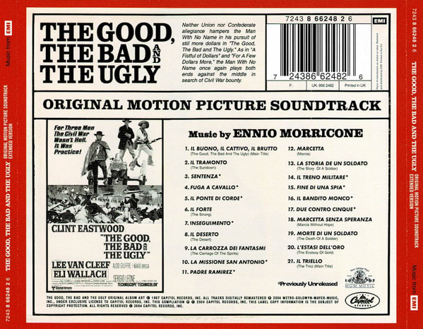Ennio Morricone The Good, The Bad And The Ugly Cd2