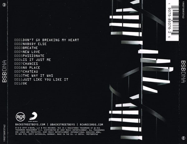 Backstreet Boys DNA CD2