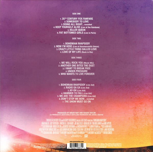 Queen Bohemian Rhapsody Ost 2 Lp Vinilo2