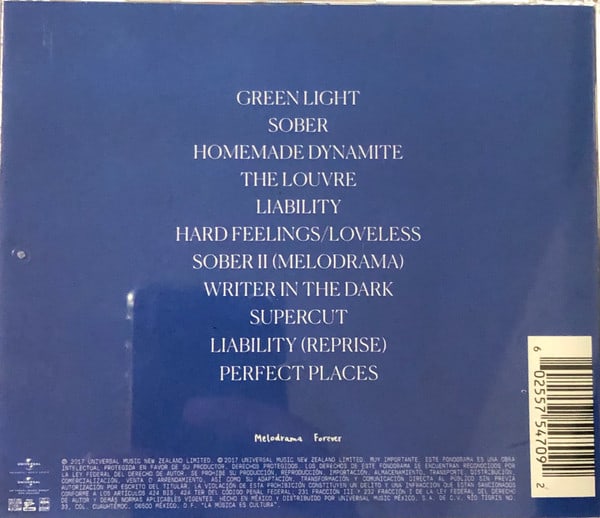 Lorde Melodrama Cd2