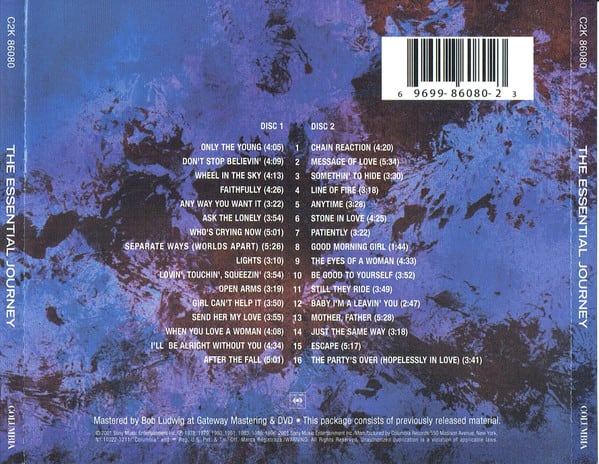 Journey The Essential Journey CD2