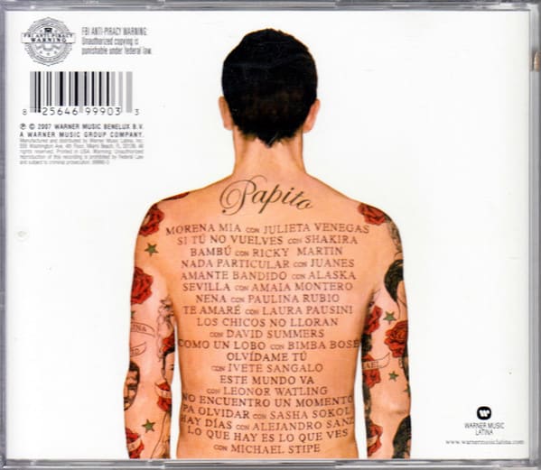 Miguel Bosé Papito Cd1