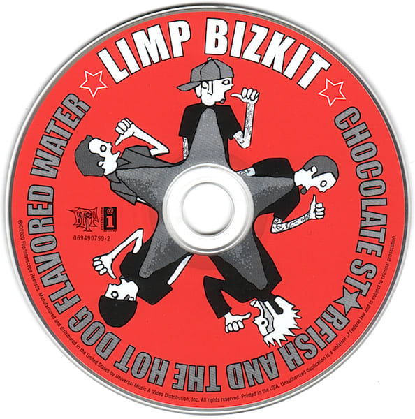 Limp Bizkit Chocolate Starfish And The Hot Dog Flavored Water Cd3
