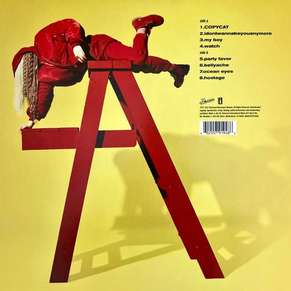 Billie Eilish Dont Smile At Me Vinilo1