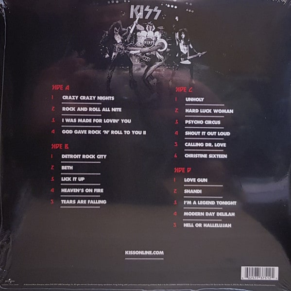 KISS KISSWORLD - THE BEST OF KISS (2 LP) Vinilo2