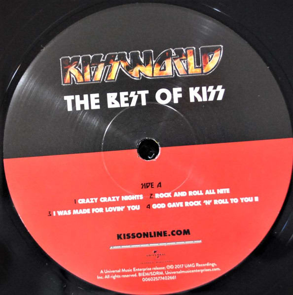KISS KISSWORLD - THE BEST OF KISS (2 LP) Vinilo3