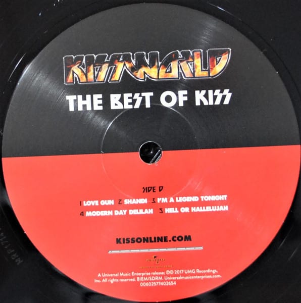 Kiss Kissworld The Best Vinilo6
