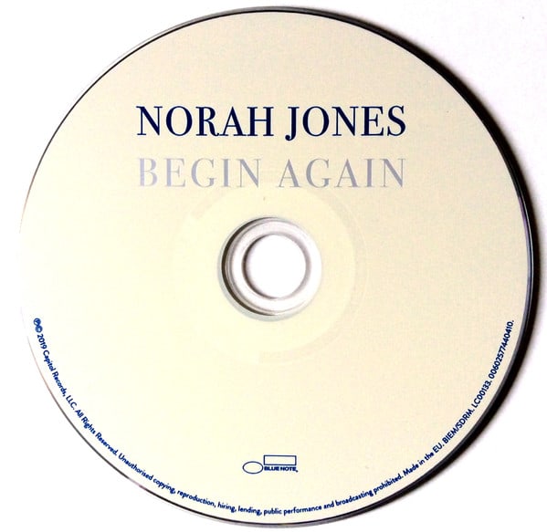 Norah Jones Begin Again CD3