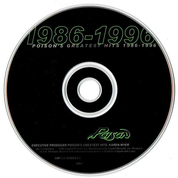 Poison Poison's Greatest Hits 1986-1996 Cd2